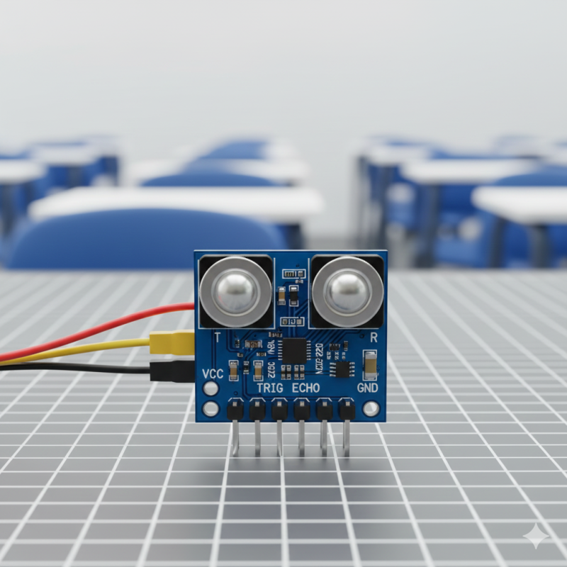 سنسور فاصله آلتراسونیک HC-SR04